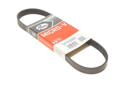ΠΠΎΠ»ΡΠΊΠ»ΡΠ½ΠΎΠ²ΠΈΠΉ ΡΠ΅ΠΌΡΠ½Ρ CITROΓN XM, PEUGEOT 106, GATES (5PK690) ΠΠΎΠ»ΡΠΊΠ»ΡΠ½ΠΎΠ²ΠΈΠΉ ΡΠ΅ΠΌΡΠ½Ρ CITROΓN XM, PEUGEOT 106, GATES (5PK690)