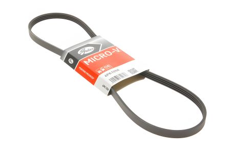 Ремінь поліклиновий CHERY TIGGO, HYUNDAI H100, GATES (4PK1058) Ремінь поліклиновий CHERY TIGGO, HYUNDAI H100, GATES (4PK1058)