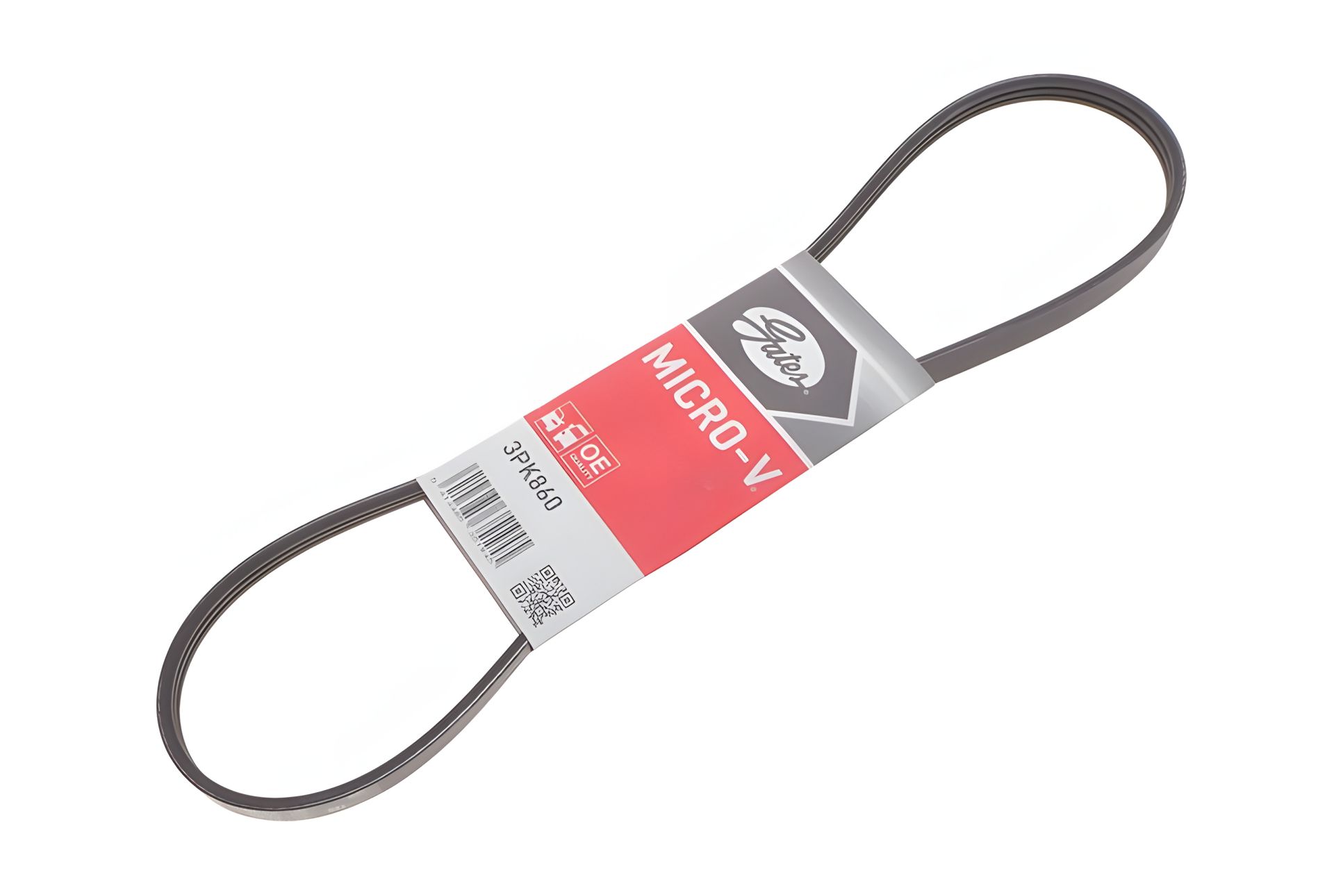 Поликлиновой ремень TOYOTA PRIUS, GATES (3PK860) Поликлиновой ремень TOYOTA PRIUS, GATES (3PK860)