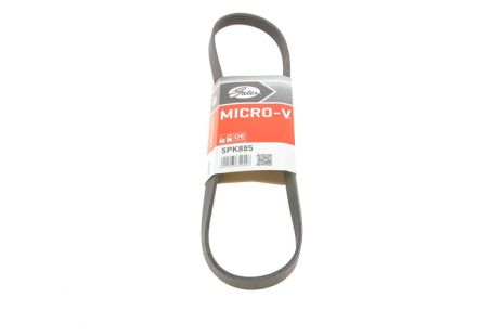 Поликлиновый ремень LADA KALINA, TOYOTA AVENSIS, GATES (5PK885)