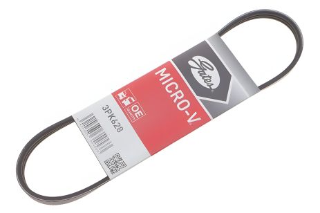 Поликлиновый ремень PONTIAC BONNEVILLE, CADILLAC DTS, GATES (Модель: 3PK628) Поликлиновый ремень PONTIAC BONNEVILLE, CADILLAC DTS, GATES (Модель: 3PK628)