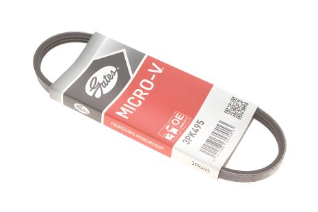 Полікліновий ремінь GEO TRACKER, Suzuki GRAND VITARA, GATES (3PK495) - Клиноремінь багатоклиновий