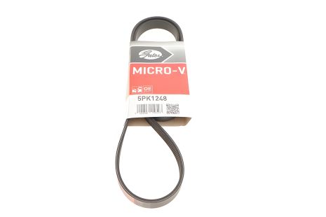 Ремінь HYUNDAI i10 полікліновий, GATES (5PK1248)