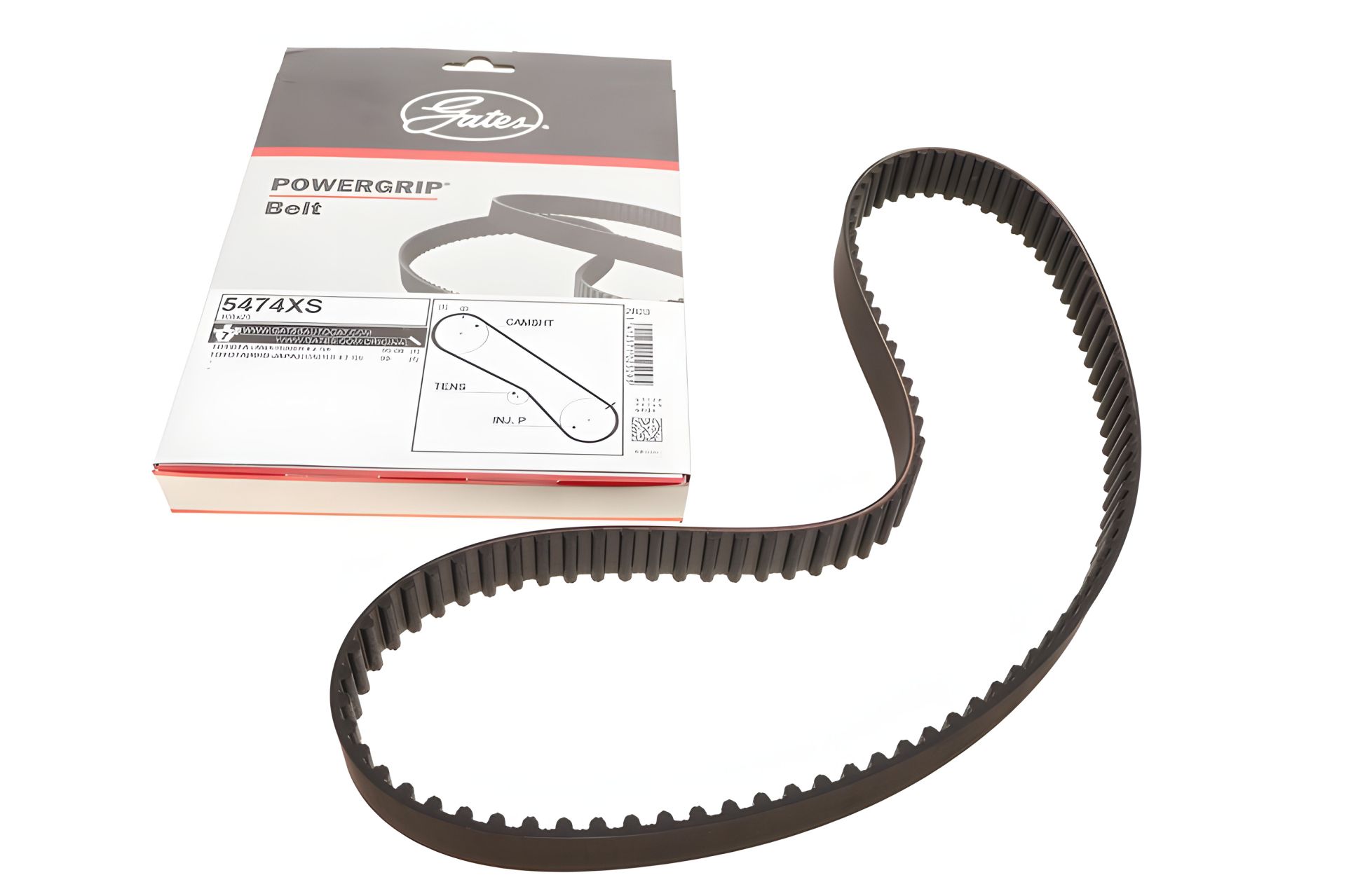 Зубчастий ремінь ГРМ TOYOTA LAND CRUISER, GATES (5474XS) Зубчастий ремінь ГРМ TOYOTA LAND CRUISER, GATES (5474XS)