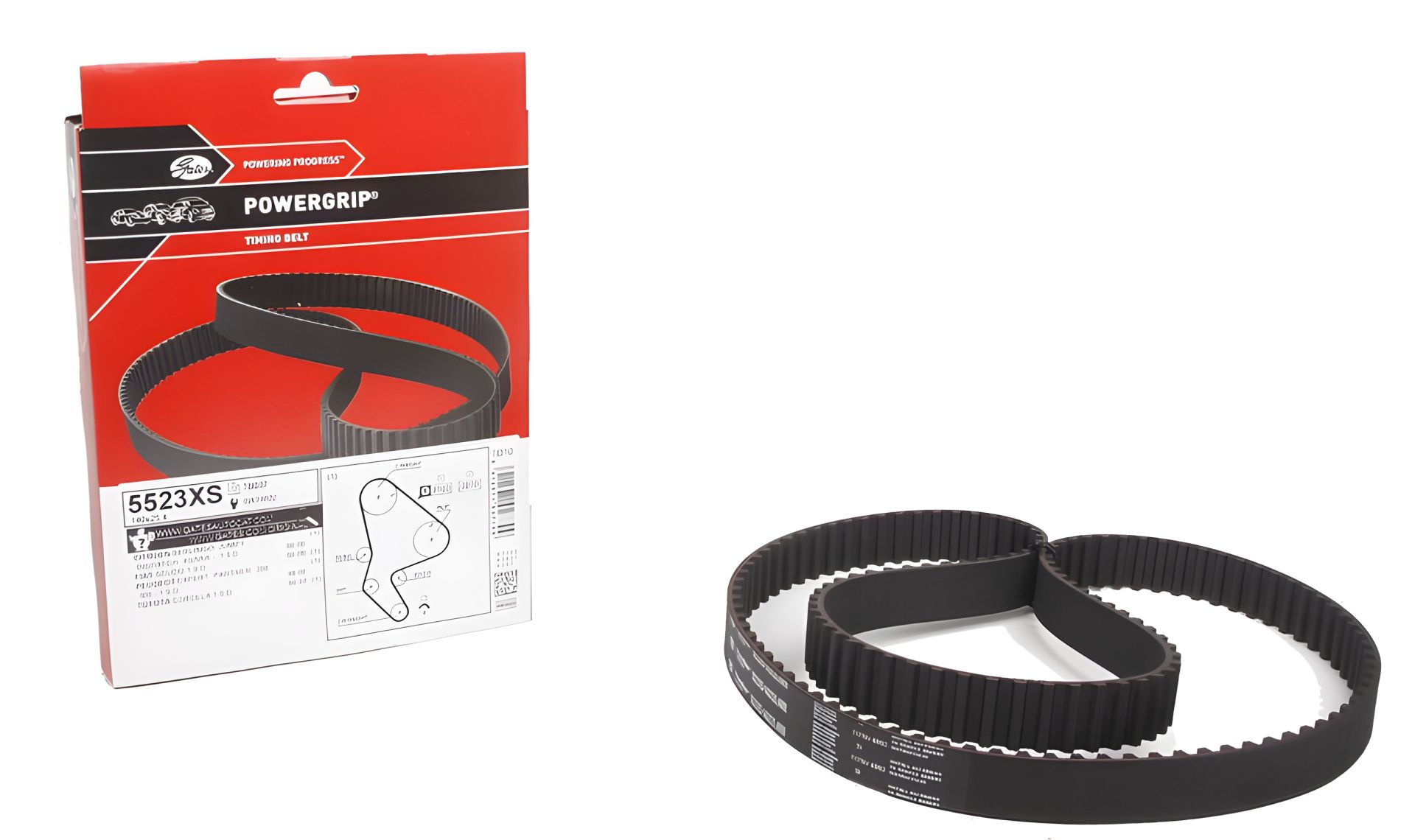 Зубчатый ремень ГРМ TOYOTA COROLLA, FIAT SCUDO, GATES (5523XS) Зубчатый ремень ГРМ TOYOTA COROLLA, FIAT SCUDO, GATES (5523XS)