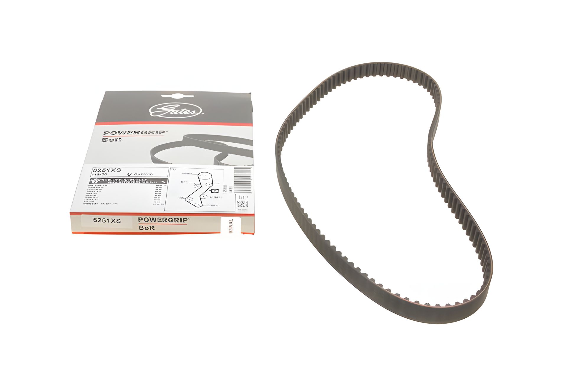 Зубчатый ремень ГРМ для FORD MONDEO, GATES (5251XS) Зубчатый ремень ГРМ для FORD MONDEO, GATES (5251XS)