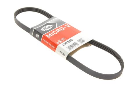 Полікліновий ремінь MAZDA MX-5, CITROËN BERLINGO, GATES (4PK860)