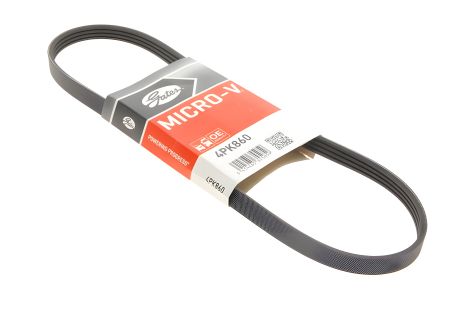 Полікліновий ремінь для MAZDA MX-5, CITROËN BERLINGO, GATES (4PK860) Полікліновий ремінь для MAZDA MX-5, CITROËN BERLINGO, GATES (4PK860)