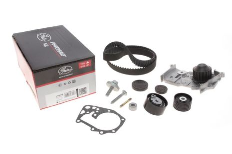Помпа + комплект ременя ГРМ NISSAN KUBISTAR, DACIA DUSTER, GATES (KP35501XS)
