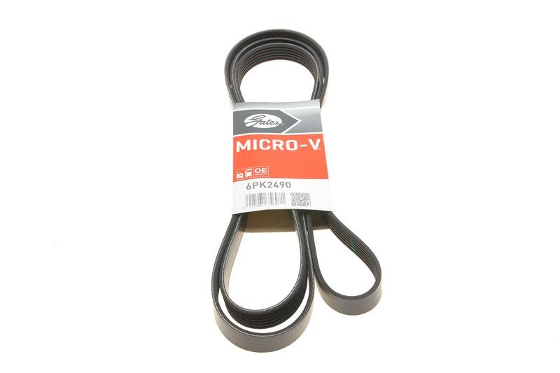 Полікліновий ремінь DODGE GRAND, LINCOLN MARK, GATES (6PK2490) Полікліновий ремінь DODGE GRAND, LINCOLN MARK, GATES (6PK2490)