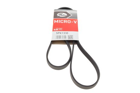 Ремень поликлиновый CHERY ORIENTAL, ALPINE V6, GATES (5PK1330)