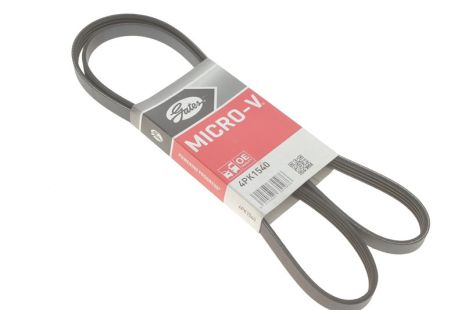 Поликлиновый ремень NISSAN KUBISTAR, PROTON SAVVY, GATES (4PK1540)