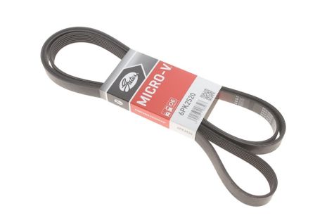 Полікліновий ремінь PORSCHE CAYENNE, VW TOUAREG, GATES (6PK2520)