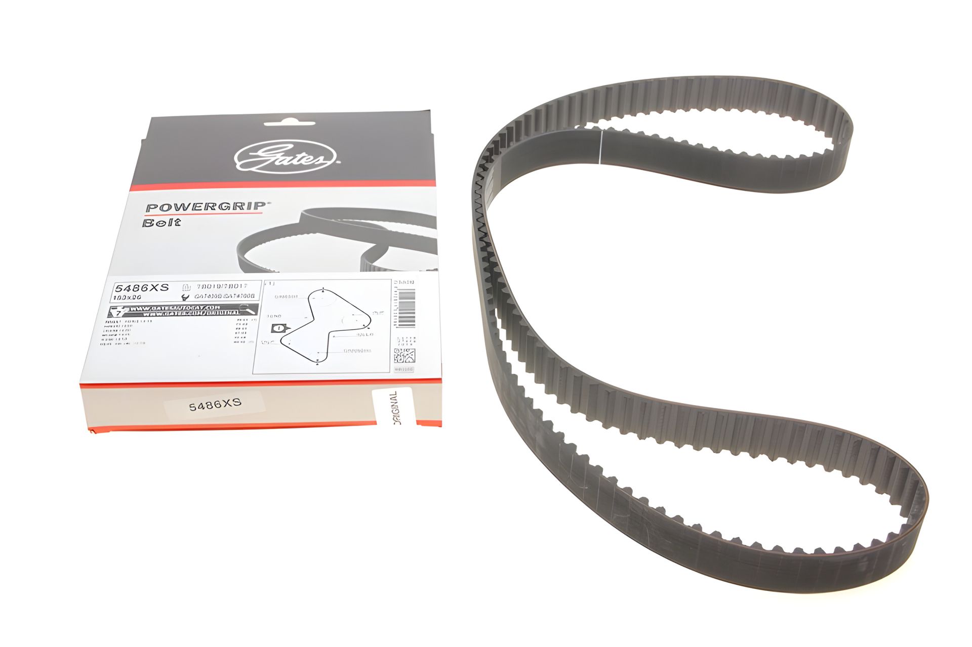 Зубчастий ремінь ГРМ VOLVO V40, RENAULT SCÉNIC, GATES (5486XS) Зубчастий ремінь ГРМ VOLVO V40, RENAULT SCÉNIC, GATES (5486XS)