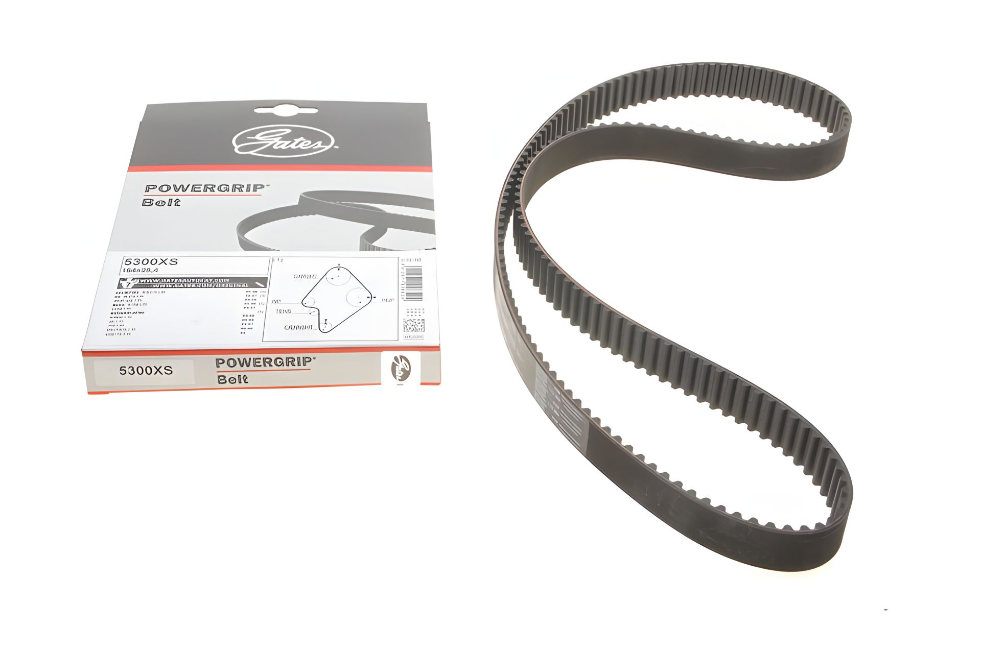 Зубчастий ремінь ГРМ KIA BESTA, ASIA MOTORS, GATES (5300XS) Зубчастий ремінь ГРМ KIA BESTA, ASIA MOTORS, GATES (5300XS)