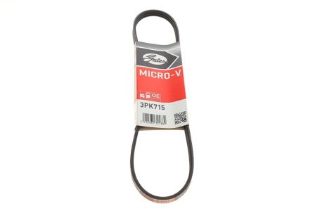 Поликлиновый ремень DACIA SUPERNOVA, ACURA INTEGRA, GATES (3PK715)