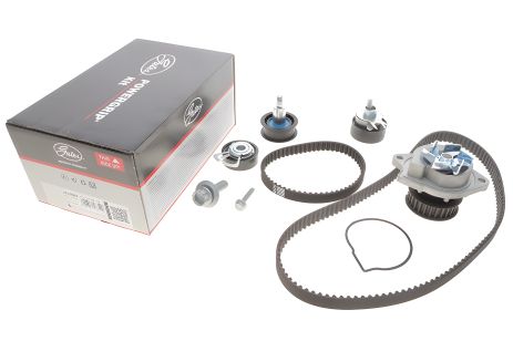 Насос водяной + ГРМ комплект SEAT IBIZA, VW POLO, SKODA ROOMSTER, GATES (KP45565XS)