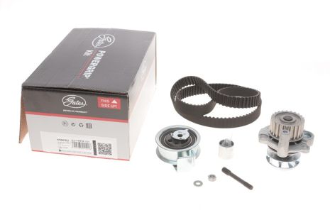 Водяний насос + комплект ГРМ SEAT EXEO, SKODA SUPERB, VW PASSAT, GATES (KP35491XS1)
