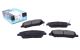 Тормозные колодки передние Hyundai Santa FE 06-(mando), KAVO PARTS (KBP3023)