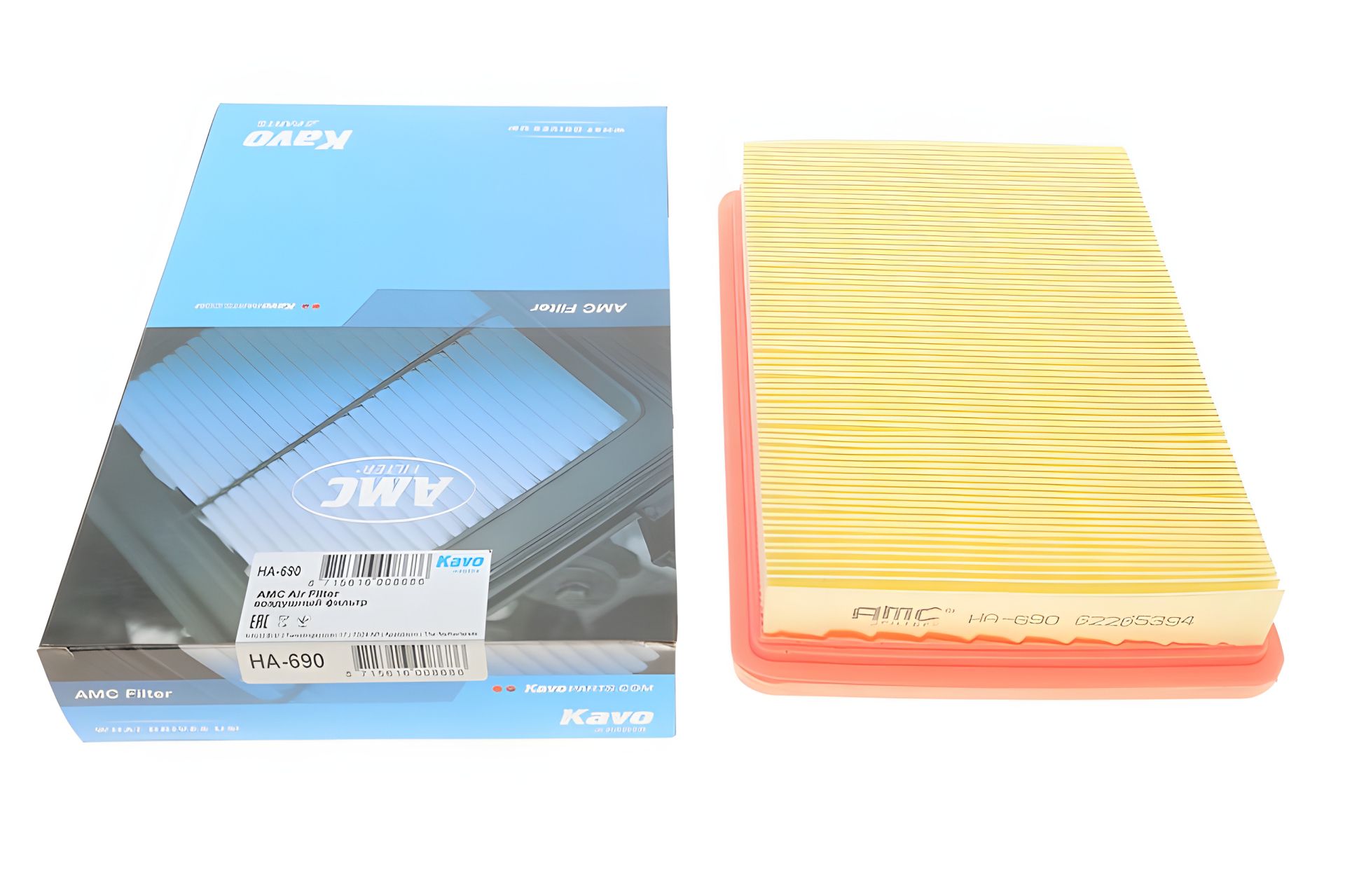 Повітряний Фільтр для Cerato/Elantra/Coupe 1.6-2.7 00-, KAVO PARTS (HA690) Повітряний Фільтр для Cerato/Elantra/Coupe 1.6-2.7 00-, KAVO PARTS (HA690)
