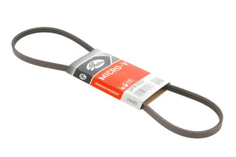 Полікліновий ремінь для TOYOTA CRESSIDA, FIAT QUBO, GATES (3PK905)