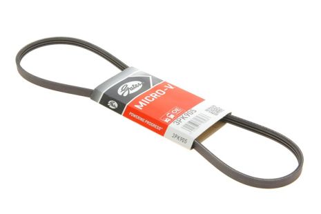 Полікліновий ремінь TOYOTA CRESSIDA, FIAT QUBO, GATES (3PK905)