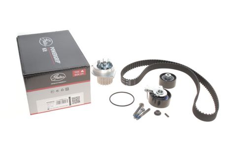 Водяний насос + комплект ГРМ Citroen Berlingo/C3/Peugeot 206/301 1.6 00- (25.4x134z) GATES (KP35581XS)