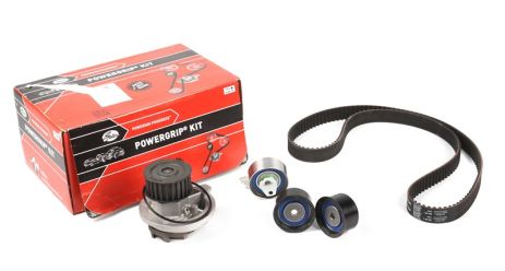 Ремінь ГРМ+ролики Lacetti 1.8, GATES (KP15408XS) + помпа (24409355)