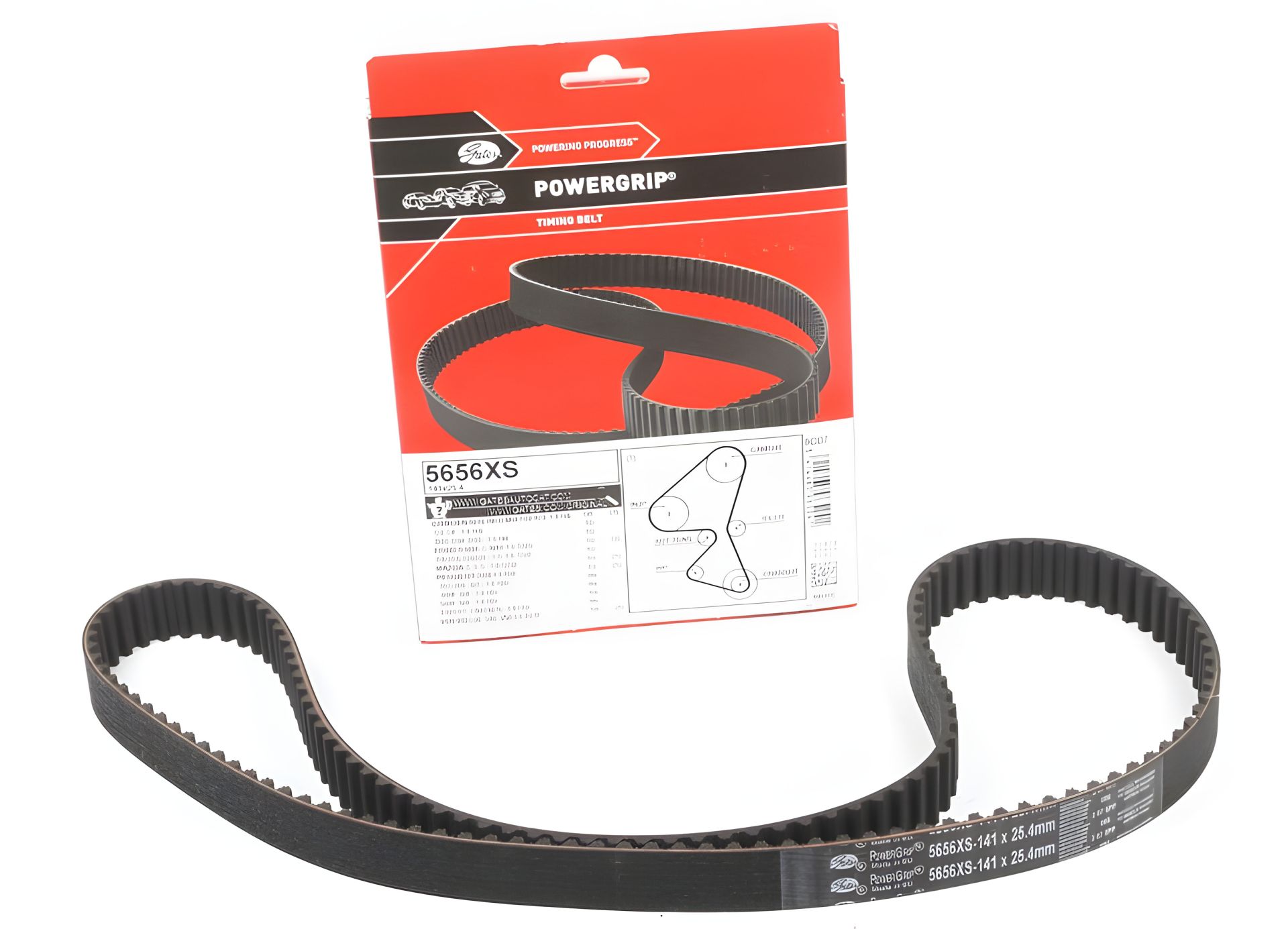 ГРМ ремінь Citroen Berlingo/Jumpy 1.6HDI 10- (z=141), GATES (5656XS) ГРМ ремінь Citroen Berlingo/Jumpy 1.6HDI 10- (z=141), GATES (5656XS)