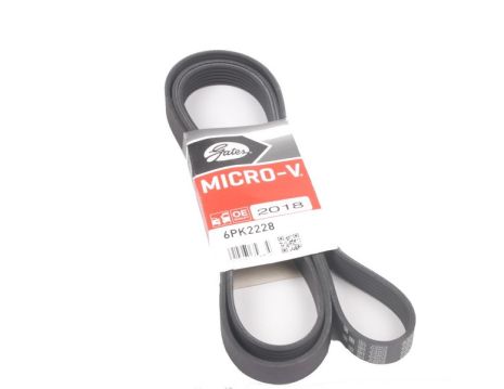 Ремінь генератора 6PK2228 T4 2.5i 03, GATES (6PK2228)