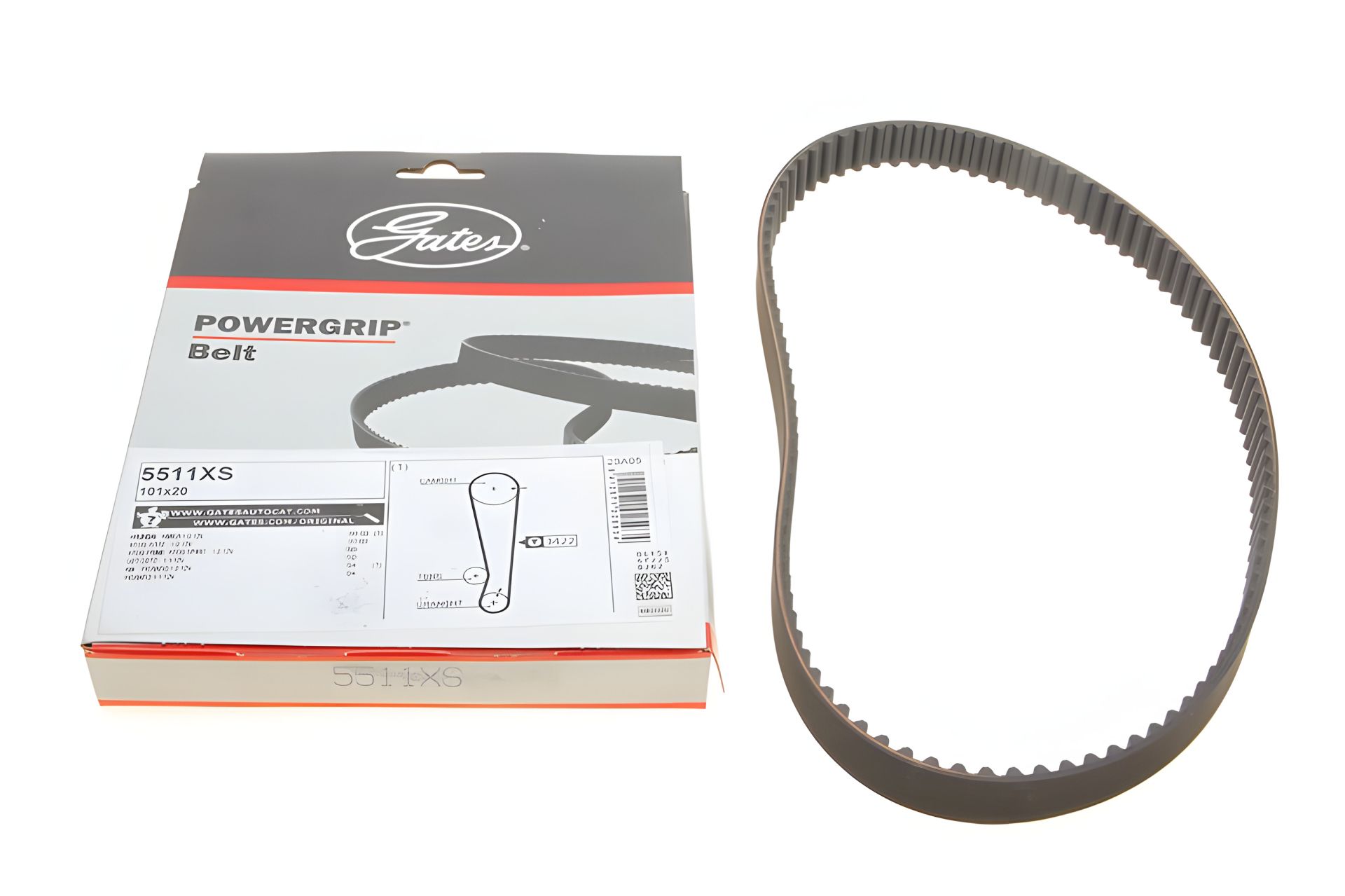 Ремінь ГРМ для i10/Getz 1.1 | Gates (5511XS) (24312-02270) Ремінь ГРМ для i10/Getz 1.1 | Gates (5511XS) (24312-02270)