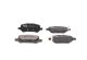 Колодки задні гальмівні Venza 08-16, KAVO PARTS (KBP9157)