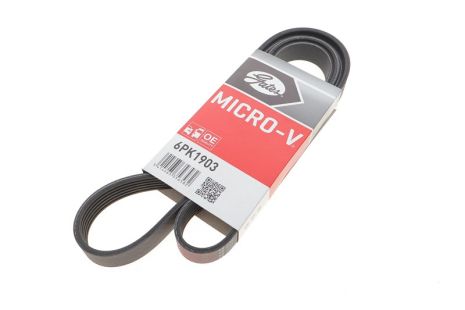 Ремінь генератора струмковий OPEL, GATES (6PK1903) (93181718)