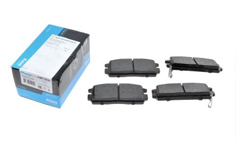Колодки задние тормозные Chevrolet Captiva 06-(akebono), KAVO PARTS (KBP1010)