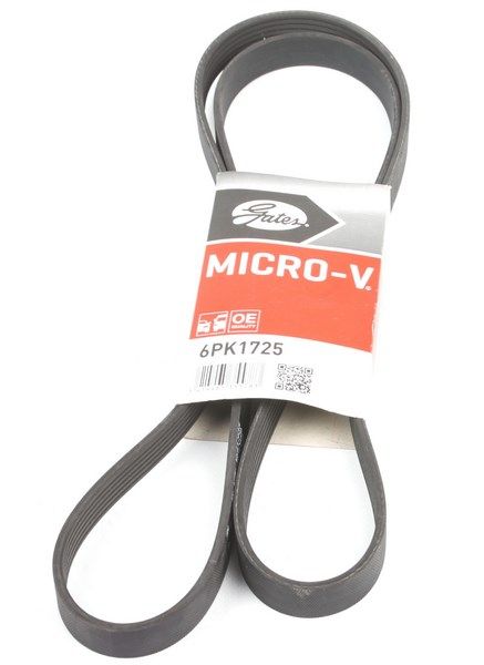 Ремень генератора ручейковый Lacetti 1.6-1.8, GATES (6PK1725) (96350327)