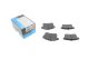 Гальмівні колодки задні Accord VIII 08-, KAVO PARTS (KBP2044)