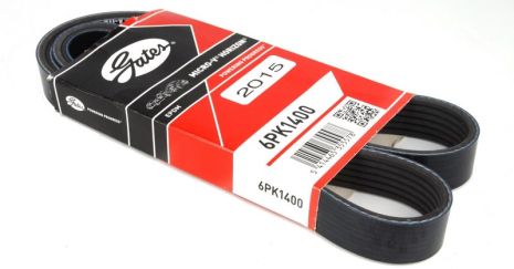 Ремень генератора ручейковый RENAULT 1.9 D, Gates (6PK1400) (7700101474)
