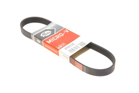 Ручейковый ремень генератора для ВАЗ 2110 16v, GATES (6PK738) (2110-3701720) Ручейковый ремень генератора для ВАЗ 2110 16v, GATES (6PK738) (2110-3701720)