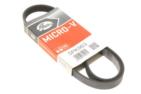 Ручейковый ремень генератора CK/MK, GATES (5PK963) (E030000401) Ручейковый ремень генератора CK/MK, GATES (5PK963) (E030000401)