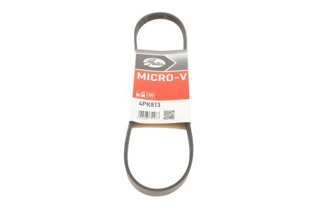 Ремень кондиционера Accent (MC), Gates (4PK813) (97713-1E000) Ремень кондиционера Accent (MC), Gates (4PK813) (97713-1E000)