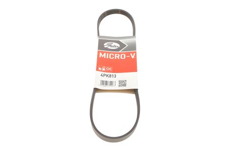 Кондиционерный ремень для Accent (MC), Gates (4PK813) (97713-1E000) Кондиционерный ремень для Accent (MC), Gates (4PK813) (97713-1E000)