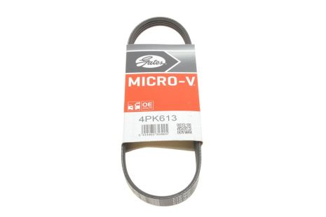 Ремінь ГУР Getz 1.3, Gates (4PK613) (57231-22000) Ремінь ГУР Getz 1.3, Gates (4PK613) (57231-22000)