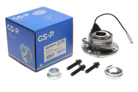 Комплект підшипника маточини колеса OPEL ASTRA, OPEL ZAFIRA, GSP (9333097K)
