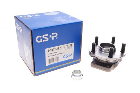 Маточина у зборі SUBARU IMPREZA, SUBARU FORESTER, SUBARU XV, GSP (9327039K)