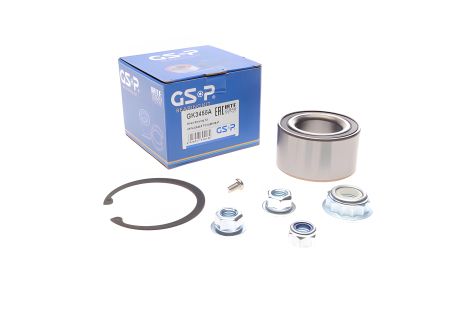 Комплект підшипника маточини колеса SEAT LEON, VW GOLF, SKODA OCTAVIA, GSP (GK3455A)