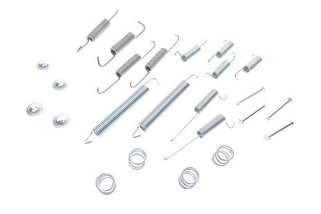 105-0712 QUICK BRAKE Комплект пружинок ручника колодок VW T4 1.8-2.5TDI 90-03