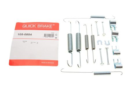 105-0854 QUICK BRAKE Комплект пружинок колодок ручного гальма