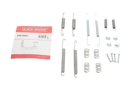 Монтажный к-кт тормозных колодок SEAT INCA, VW GOLF, AUDI 100, QUICK BRAKE (1050681)