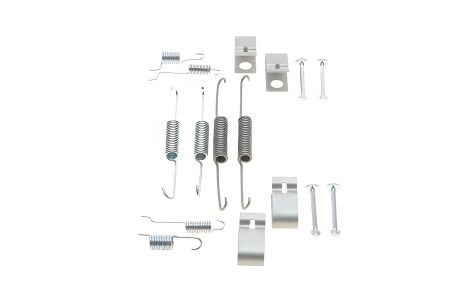 105-0811 QUICK BRAKE Комплект пружинок колодок ручного гальма 105-0811 QUICK BRAKE Комплект пружинок колодок ручного гальма