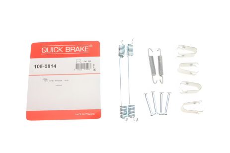 QUICK BRAKE набір пружин колодок ручника Ford Connect 1.8TD 02- (105-0814) QUICK BRAKE набір пружин колодок ручника Ford Connect 1.8TD 02- (105-0814)